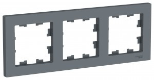 Systeme Electric AtlasDesign рамка СУ 3 мест. грифель ATN000703 (5!)