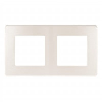ЭРА 12 рамка СУ 2 мест. САТИН, перламутр 12-5102-15 8519