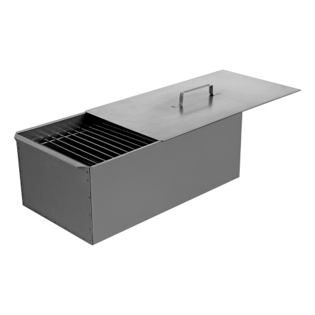 Коптильня двухъярусная большая 600 х 320 х 250 мм, 0.8 мм, с поддоном, Camping Palisad