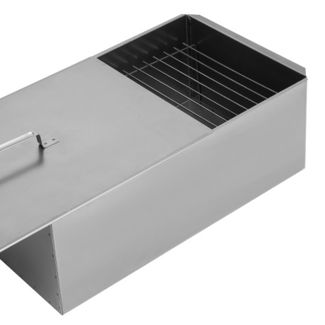 Коптильня двухъярусная большая 600 х 320 х 250 мм, 0.8 мм, с поддоном, Camping Palisad