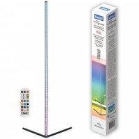 Uniel св-к св/д напольный торшер 10W сенсор/диммер, RGB, пульт ДУ, 1360x430 черный ULM-T630 BLACK