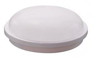 LEEK св-к св/д влагозащ КРУГ 15W(1200lm) 2-4-6K (в уп) 167x70 пласт БАНЯ/САУНА 100° ЖКХ IP65