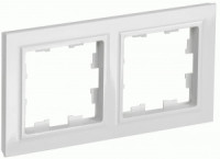 IEK BRITE Рамка СУ 2 мест. РУ-2-БрБ белый BR-M22-K01