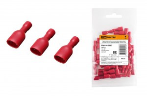 TDM Разъем  РППИ-М 1,25-187 красн.(мама) (уп.50шт,цена/уп) SQ0546-0002