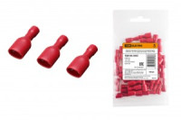 TDM Разъем  РППИ-М 1,25-187 красн.(мама) (уп.50шт,цена/уп) SQ0546-0002