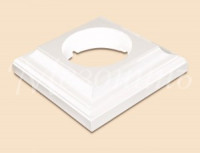 МЕЗОНИНЪ Рамка дерев. 1 мест. &quot;Престиж&quot;, белый, для наруж. и внутр. монтажа GE70706-01