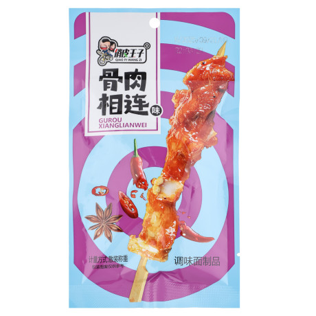 Мясо соевое острый шашлычок на палочке GUROU