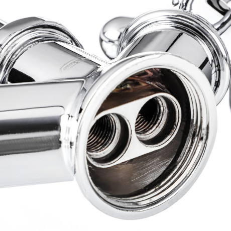 СоюзКран Смеситель для кухни, поворотный излив 20см, керам. кран-буксы 1/2, хром, цинк, SK01-T204