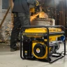 Генератор бензиновый GE 7900, 6.5 кВт, 220 В/50 Гц, 25 л, ручной пуск Denzel