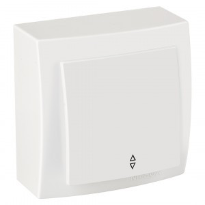 Nilson THEMIS выкл. проходн. ОУ 1 кл. бел. 26111007