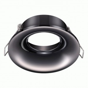 NOVOTECH 370642 NT19 000 черн. хром встр. св-к IP20 GU10 50W METIS 33x90