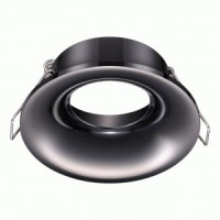 NOVOTECH 370642 NT19 000 черн. хром встр. св-к IP20 GU10 50W METIS 33x90