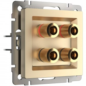 Werkel мех. роз. акустическая СУ 1 мест. (шампань)  W1185011 a050862