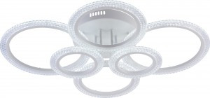 Rivoli Люстра св/д 6107-109 Marion 132W LED 2800K-6200K 2K-6K с ПДУ 765x580x150 60834