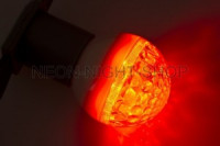 Лампа св/д Neon Night шар G50 E27 1W 9LED красная прозр. (д/гирлянды &quot;Белт Лайт&quot;) 405-212