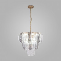 Bogate&#039;s св-к подвесной 60W E14 12x60W мет. прозр./дымч./латунь Callas 365/12 a064815