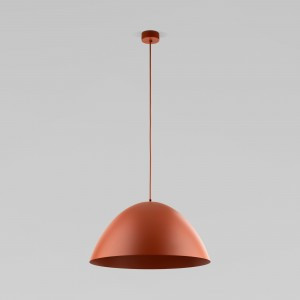 TK Lighting св-к подвес. 1x15W 500х500х1700 металл оранжевый Faro 10260