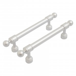 Ручка-рейлинг мебельная 96 AP2306-96 W мат.бел. хром 2шт (цена за пару (15, 150) StahlBuro