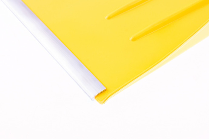 Лопата для уборки снега пластиковая, желтая, 400 х 420 мм, без черенка, Сибртех