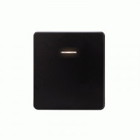 KRANZ MIELE ROUND мех. выкл. 1 кл. СУ (инд.) 10А оникс KR-78-0713-3