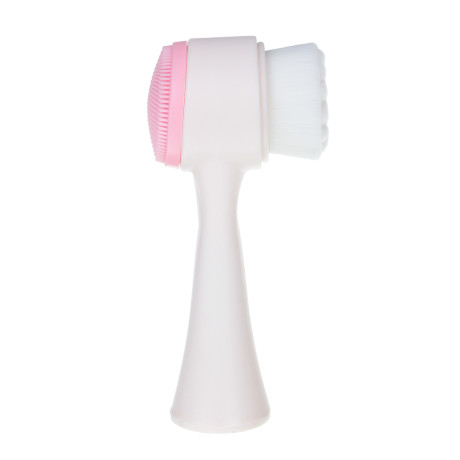 SILAPRO Массажер-щетка для умывания лица, 13x4см, силикон, пластик, 2 цвета