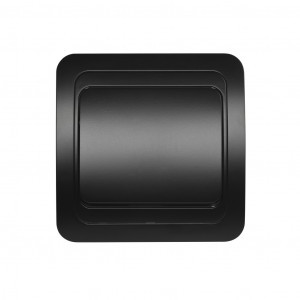 Smartbuy Марс выкл. СУ 1-клавишный 10А черный  (SBE-02b-10-SW1-0-c)