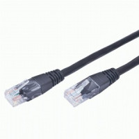 Cablexpert патч-корд FTP cat6, 1м, литой, многожильный (черный)