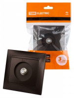 TDM Лама роз. СУ SAT (F-разъем) 0-2400МГц шоколад SQ1815-0521