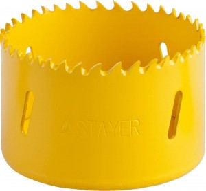 Коронка STAYER "PROFESSIONAL" Би-металлическая, универсальная, d=68мм