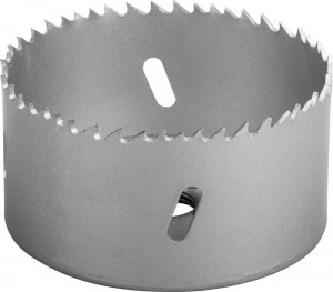 Коронка ЗУБР "ЭКСПЕРТ" биметаллическая, быстрорежущая сталь, глубина сверления до 38мм, d-76мм