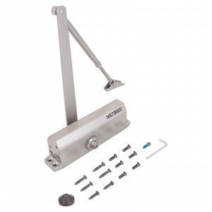 NOTEDO Доводчик дверной DC-150 Лёгкий характер GRAY  100-160кг серый (10)