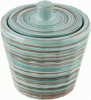 Сахарница Ностальгия скандинавия, 0,2л, 9*9см (кратность 8!!!) керамика 101288