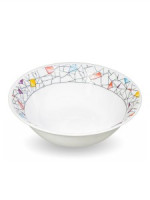 Салатник Мозаика 23см, 1700мл стеклокерамика (кратность 6шт!!!) МФК NRW90T/1