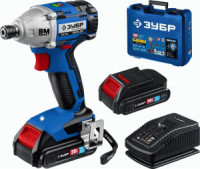 ЗУБР винтоверт бесщеточный Т7, 20В, 280Нм, 2 АКБ (2Ач), кейс, Профессионал, GVB-250-22