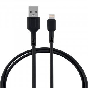 Кабель Energy ET-30 USB(A)шт. - 8 pin шт. (lightning, iphone), 1м, черный