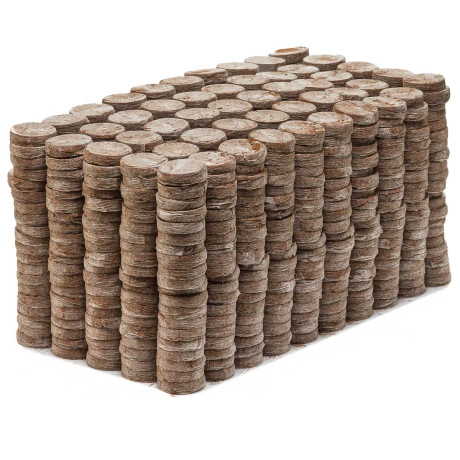 Торфоперегнойные таблетки Джифи-7 (39мм) ЦЕНА за КОРОБКУ 1000шт