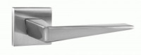 Ручка дверная компл.квадрат.основ. PUERTO Раф никель матовый INAL 552-03 slim SN