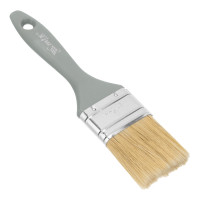 Кисть плоская &quot;Евро&quot; 2&quot;, натуральная щетина, пластмассовая ручка MTX