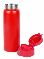 Термокружка Relaxika без логотипа 0,48л, красная R701.480.7NL