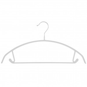 Вешалка-плечики 42см, металл антискольз.покрыт. Барбара, белый, 75406 Master House