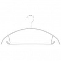Вешалка-плечики 42см, металл антискольз.покрыт. Барбара, белый, 75406 Master House