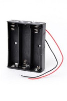 Батареечный отсек ROBITON Bh3x18650 с двумя проводами, 12328