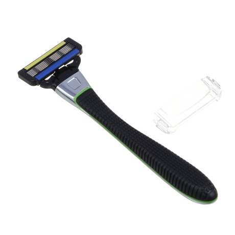 PROWAY Станок для бритья мужской(5 лезвий) + 2 сменных кассеты, пластик