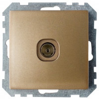 Bylectrica СТИЛЬ мех. розетки TV бронза, (ТР-043 бронза)