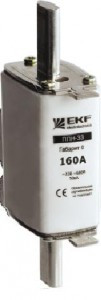 EKF Плавкая вставка ППН-33 160/160А габарит 0  fus-33-0/160