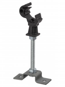 TDM Держатель для гор.и верт.поверхн,полим.фикс.с защелкой для прута8-10мм,со шпил.100мм SQ2402-3232