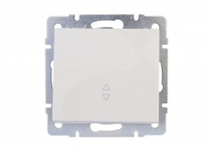 Lezard RAIN мех. выкл. прох. СУ 1 кл. бел. (корпус PC) 703-0288-105