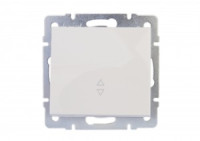 Lezard RAIN мех. выкл. прох. СУ 1 кл. бел. (корпус PC) 703-0288-105