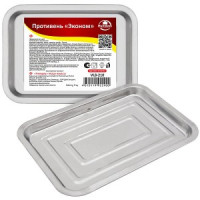 Противень д/запекания &quot;Эконом&quot; сталь прямоуг 26*19*1,5см (кратность 3!!!) 8-210 Мультидом