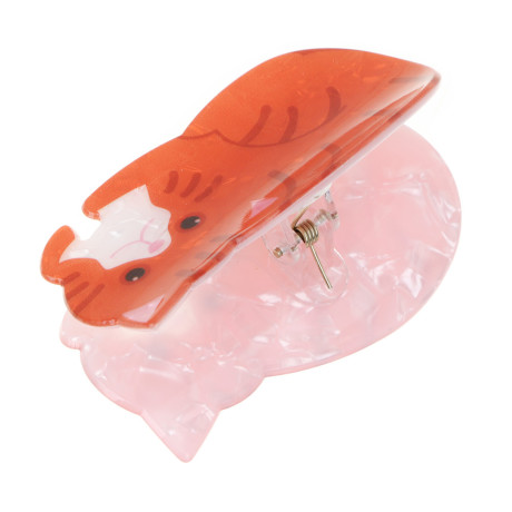 ЮНИLOOK Краб для волос, 8-8,5 см, пластик, 4 дизайна, ACS-118